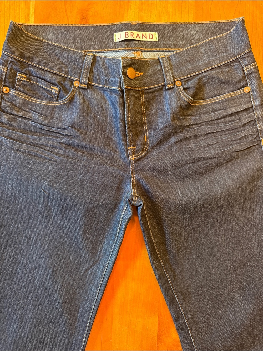 J Brand 722 Ink Bell Bottom Jeans